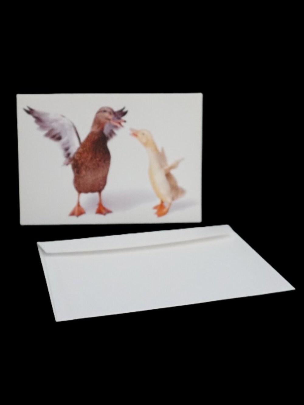 Hallmark Vintage Avanti Quacking Ducks Checking In Greeting Note Card